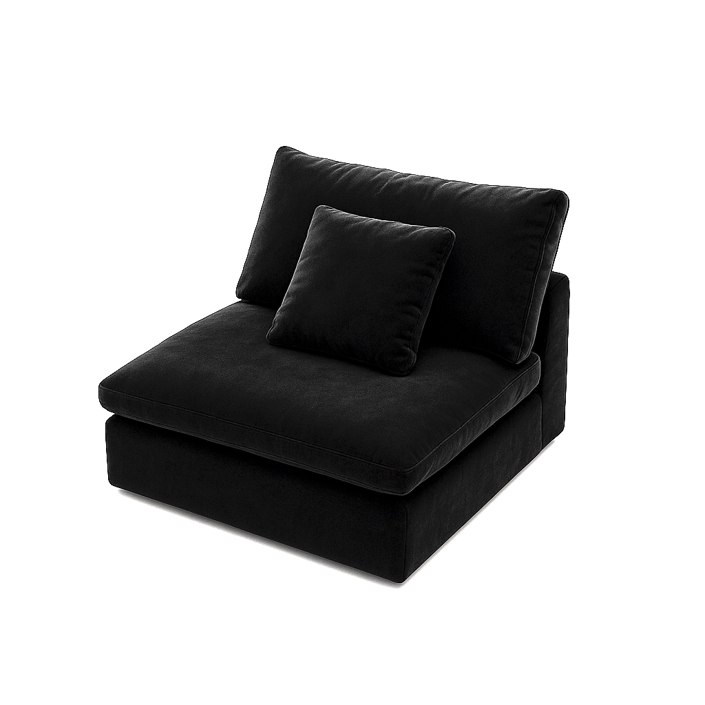 Tivoli Cloud Couch Armless Modular Seat