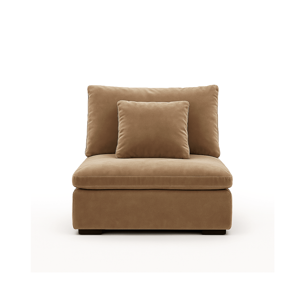 Tivoli Cloud Couch Armless Modular Seat