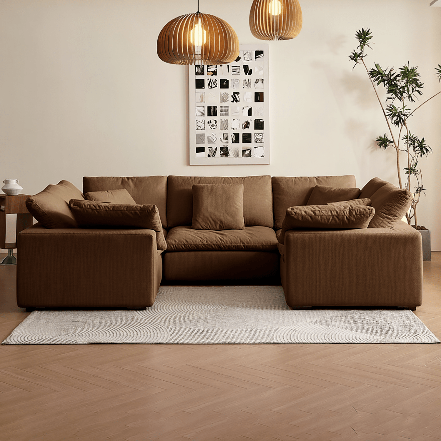 Tivoli Cloud U Closed Sectional