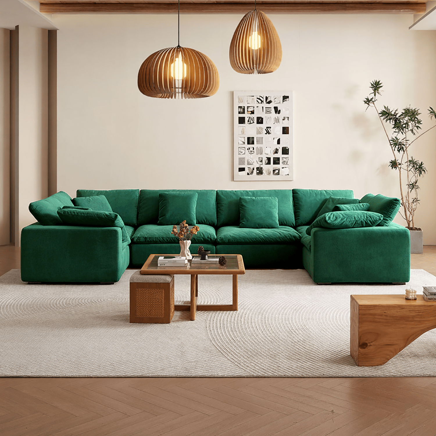 Tivoli Cloud U Closed Sectional