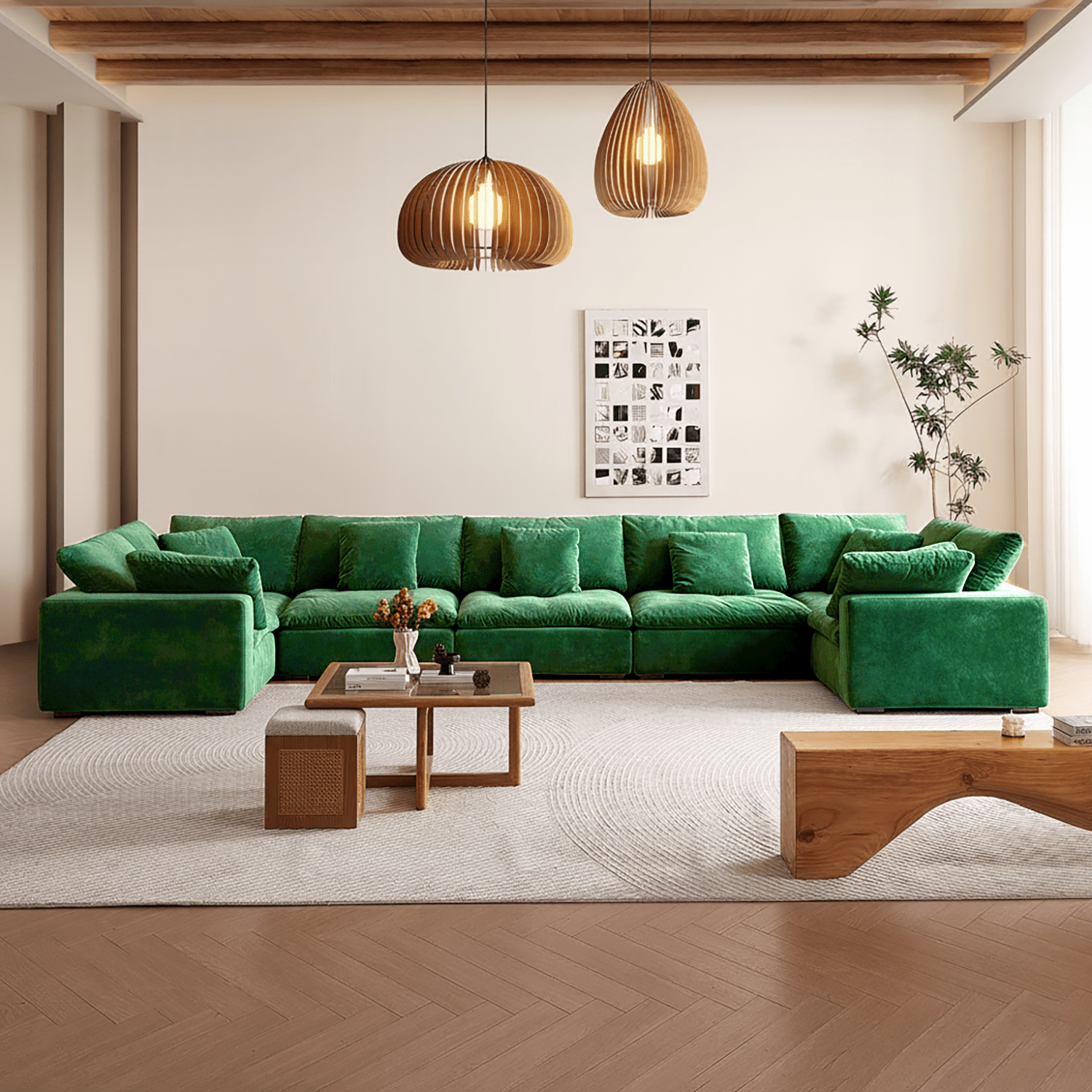 Tivoli Cloud U Closed Sectional