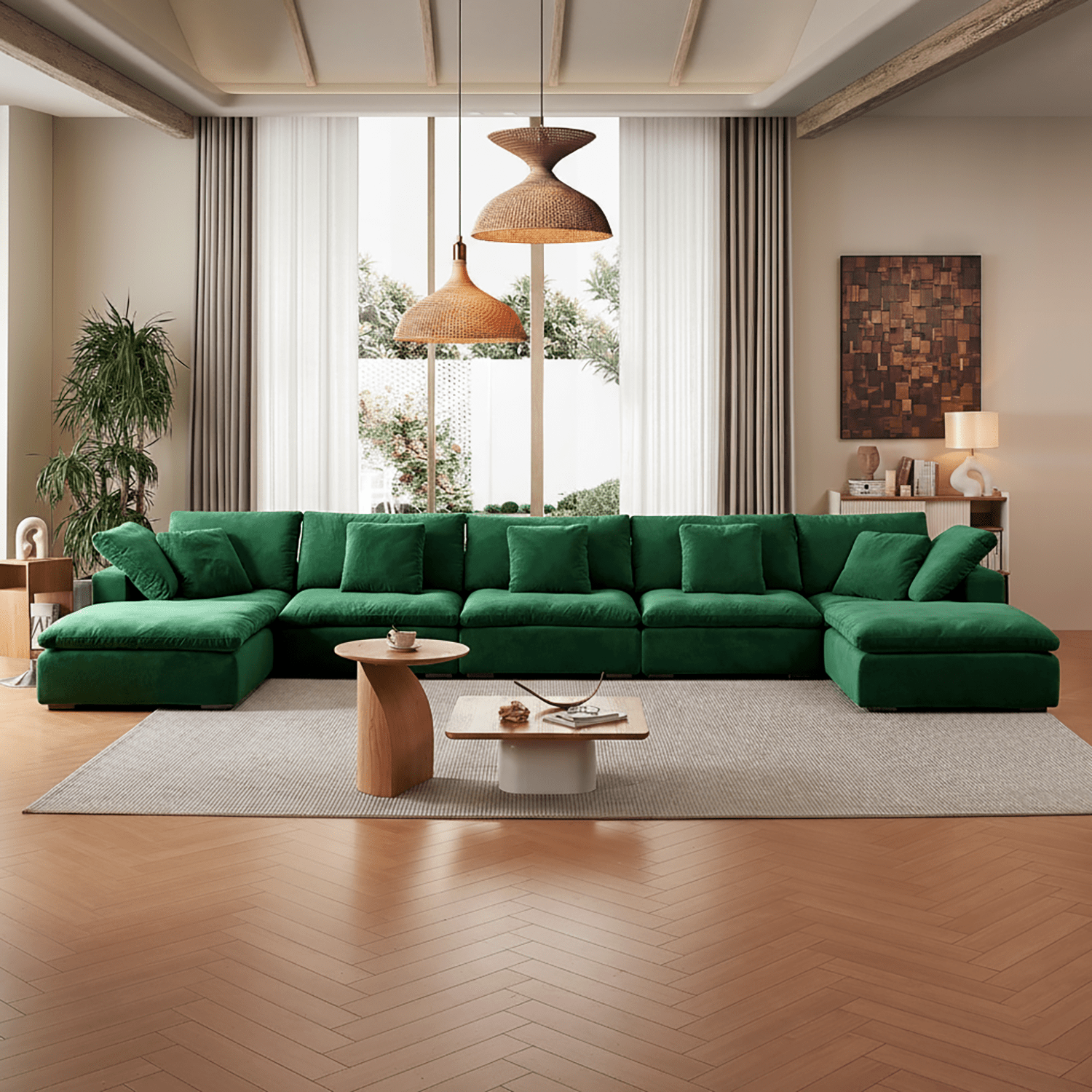 Tivoli Cloud U Sectional